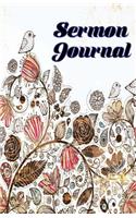 Sermon Journal: Daily Prayer Notes: My Sermons Notebook for An Inspirational to Record and Remember for Impressive Message for Sermon Reflect, Christian Church Call