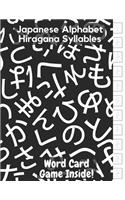 Japanese Alphabet Hiragana Syllables