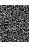 Bullet Journal Notebook Mandala Pattern 1