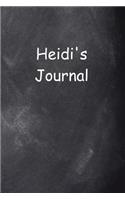 Heidi Personalized Name Journal Custom Name Gift Idea Heidi: (Notebook, Diary, Blank Book)