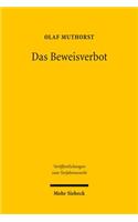 Das Beweisverbot