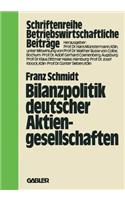 Bilanzpolitik Deutscher Aktiengesellschaften