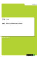 Der Stilbegriff in der Musik: (German)