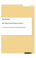 Behavioral Finance Ansatz