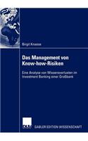 Das Management Von Know-How-Risiken
