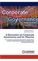 Discussion on Corporate Governance and its Theories
