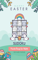 HAPPY EASTER SUDOKU: PUZZLE BOOK FOR ADU