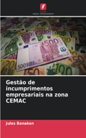 Gestão de incumprimentos empresariais na zona CEMAC