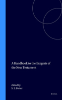 Handbook to the Exegesis of the New Testament