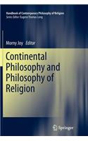 Continental Philosophy and Philosophy of Religion
