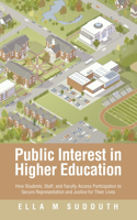 Public Interest in Higher Education