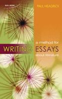 A Method for Writing Essays about Literature