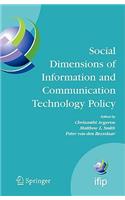 Social Dimensions of Information and Communication Technology Policy