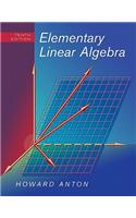 Elementary Linear Algebra