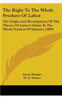 Right To The Whole Produce Of Labor