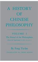 History of Chinese Philosophy, Volume 1