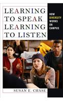 Learning to Speak, Learning to Listen