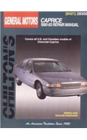 GM Caprice, 1990-93 1990-93 Repair Manual