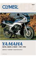Clymer Yamaha Xj550, Xj600 & Fj600 1981-1992