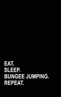 Eat Sleep Bungee Jumping Repeat: Appointment Book 4 Columns(59 Appointment Book 4 Columns)