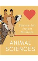 Animal Sciences Science Fair Project Notebook