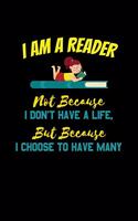 I Am A Reader Not Because I Don't Have A Life But Because I Choose To Have Many: Blood Sugar Logbook