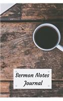 Sermon Notes Journal