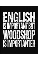 English Is Important But Woodshop Is Importanter