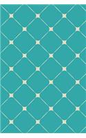 Diamond Geometric Pattern Dot Grid Notebook