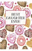 Best Daughter Ever: Donut Themed Guided Journal from Mother to Daughter