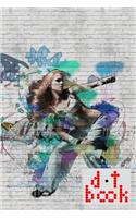 The Dot Book - A Dot Grid Notebook for Graphic Designers - Graffiti Series: 53