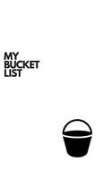 My Bucket List