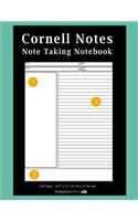 Cornell Notes Note Taking Notebook