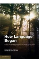 How Language Began: Gesture and Speech in Human Evolution