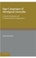 Sign Languages of Aboriginal Australia