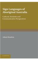 Sign Languages of Aboriginal Australia