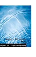 Beauties of Life and Other Poems.
