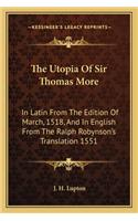 Utopia of Sir Thomas More