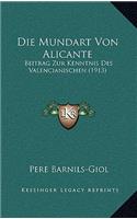 Die Mundart Von Alicante