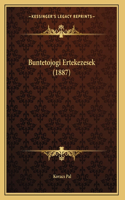 Buntetojogi Ertekezesek (1887)