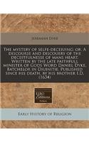 The Mystery of Selfe-Deceiuing