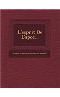 L'Esprit de L'Apoc...
