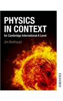 Physics in Context for Cambridge International A Level