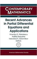 Recent Advances in Partial Differential Equations and Applications