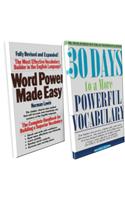 Word Power Made Easy and 30 Days to a More Powerful Vocabulary