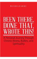 Been There, Done That, Wrote This!