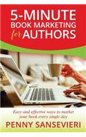 5-Minute Book Marketing for Authors