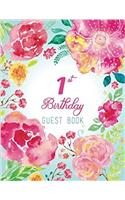 1st Birthday Guest Book