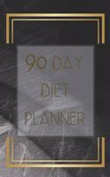 90 Days Exercise and Diet Journal Daily Food and Weight Loss Diary: 3 Month Tracking Meals Planner Fitness Activity Tracker 13 Week Food Planner For Men