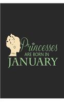 Princesses are born in January